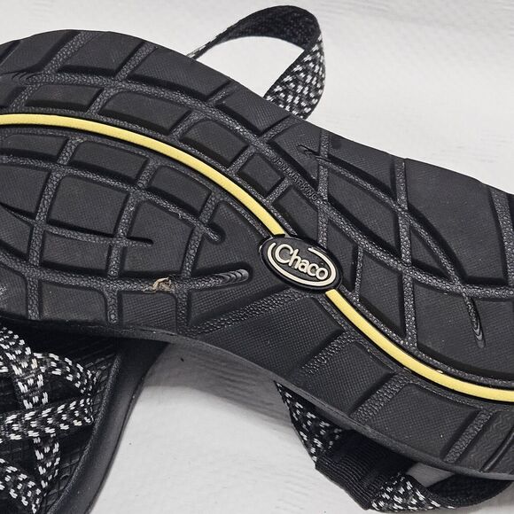 Chaco Women's Black and White Strappy Sandals - Picture 4 of 8
